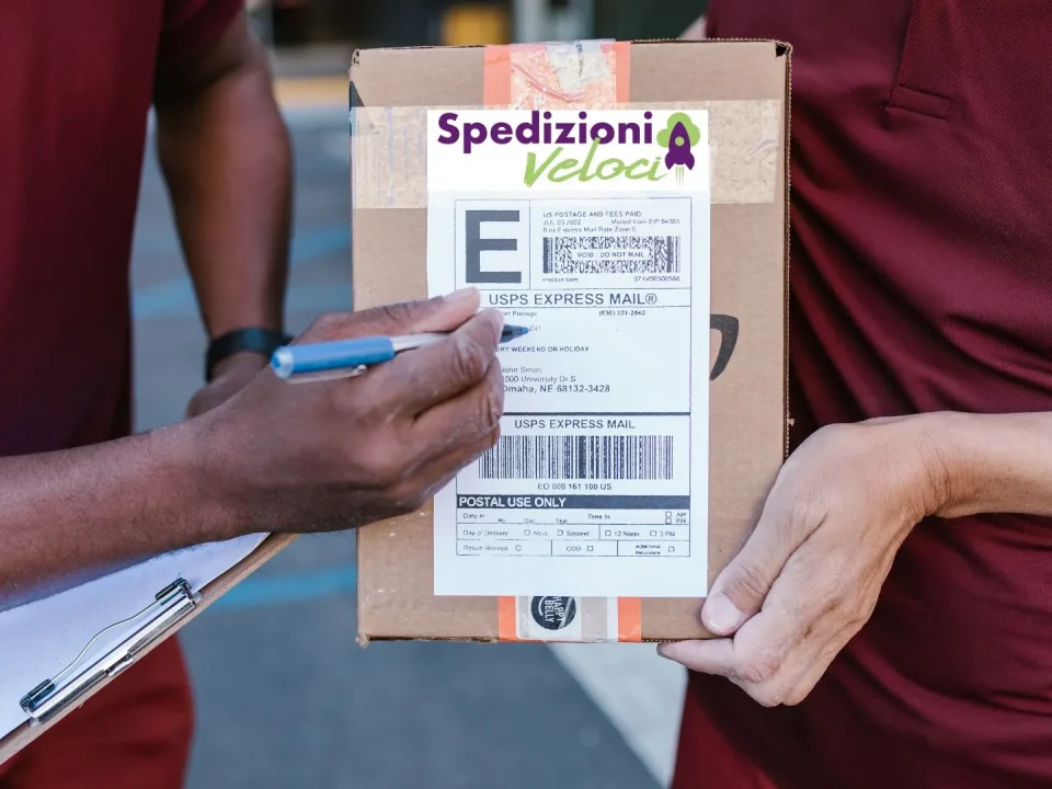 Etichetta di spedizione