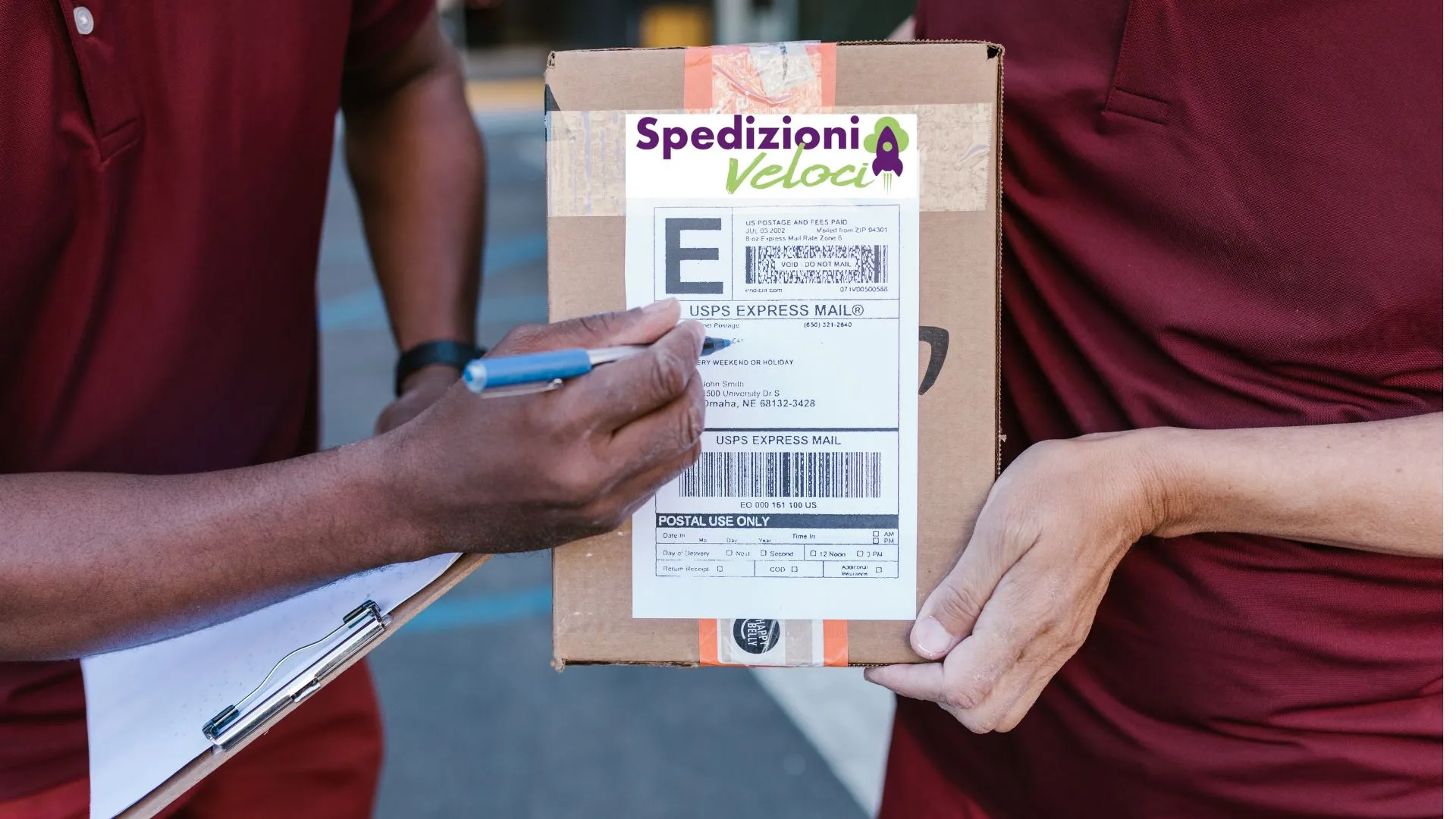 Etichetta di spedizione